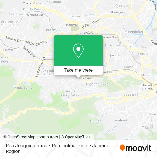 Rua Joaquina Rosa / Rua Isolina map