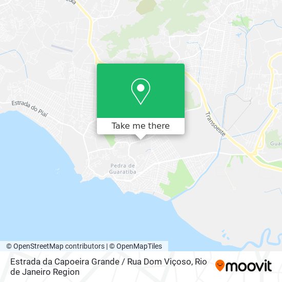 Estrada da Capoeira Grande / Rua Dom Viçoso map
