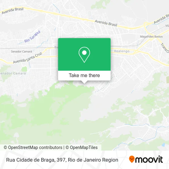 Rua Cidade de Braga, 397 map