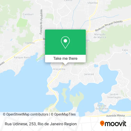 Rua Udinese, 253 map