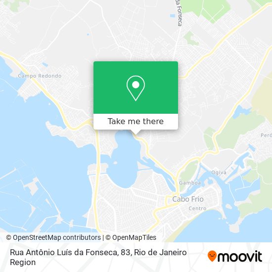 Rua Antônio Luís da Fonseca, 83 map