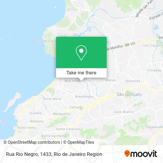 Rua Rio Negro, 1433 map