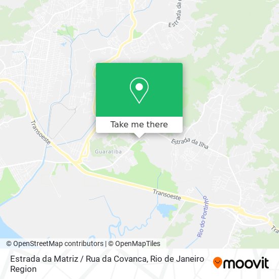 Estrada da Matriz / Rua da Covanca map