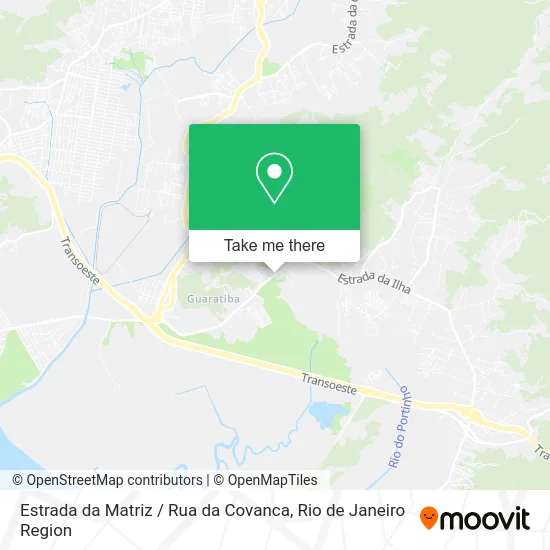 Estrada da Matriz / Rua da Covanca map