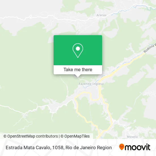 Estrada Mata Cavalo, 1058 map