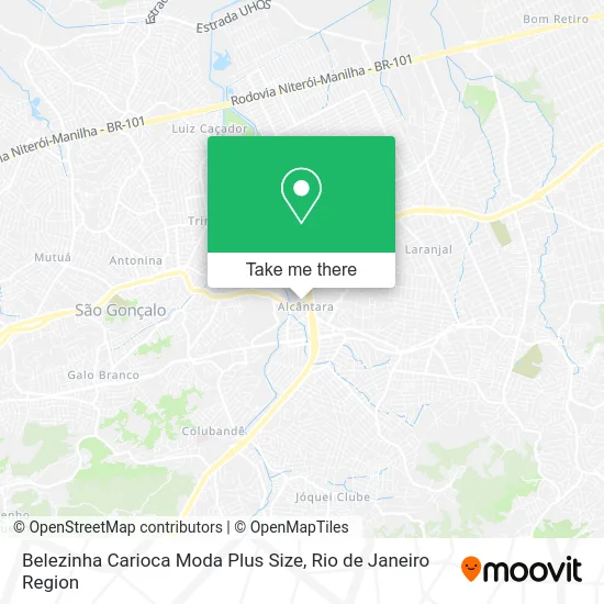 Belezinha Carioca Moda Plus Size map