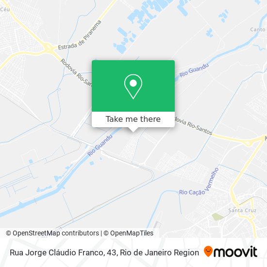 Rua Jorge Cláudio Franco, 43 map