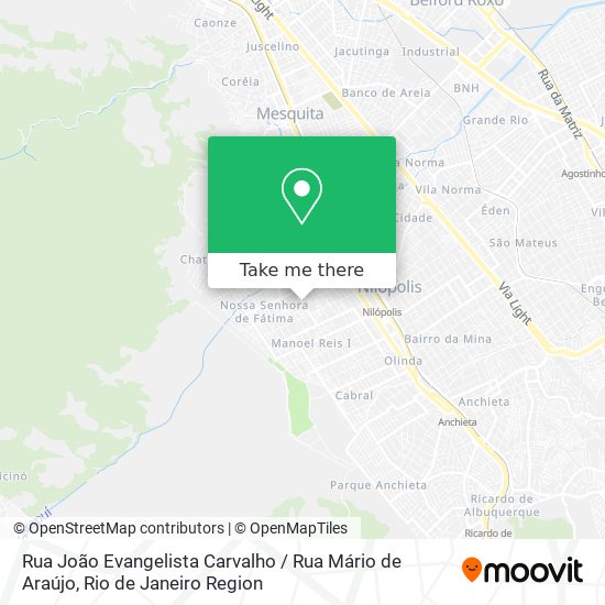 Rua João Evangelista Carvalho / Rua Mário de Araújo map