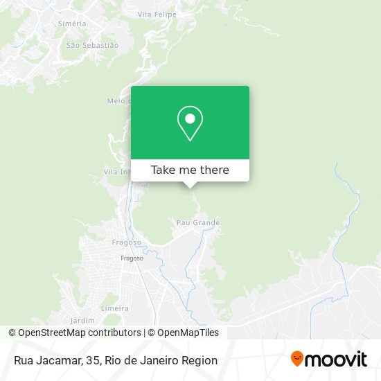 Rua Jacamar, 35 map