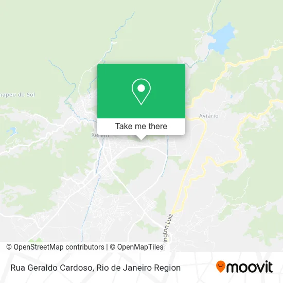 Rua Geraldo Cardoso map