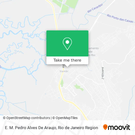 E. M. Pedro Alves De Araujo map