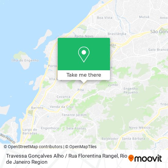 Travessa Gonçalves Alho / Rua Florentina Rangel map