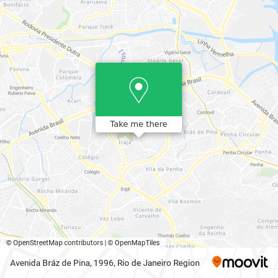 Avenida Bráz de Pina, 1996 map