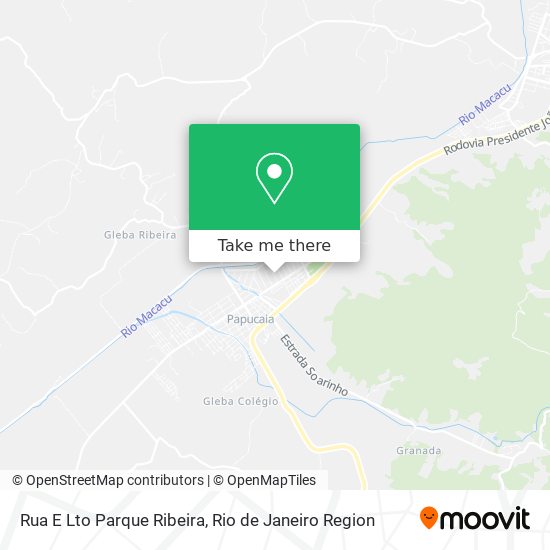 Rua E Lto Parque Ribeira map