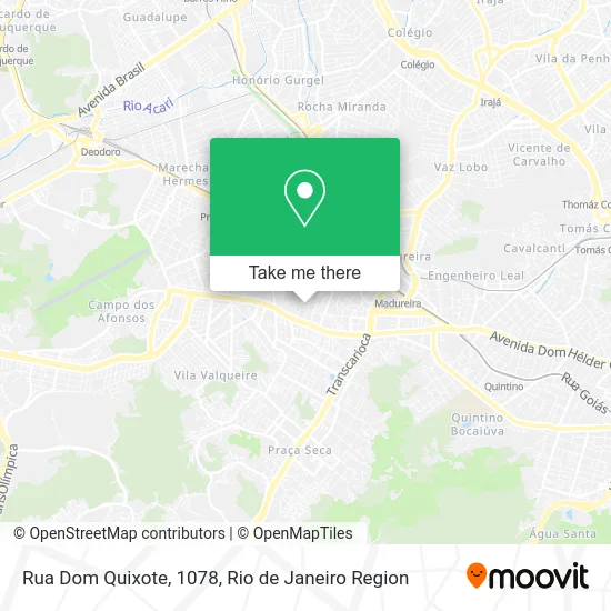 Rua Dom Quixote, 1078 map