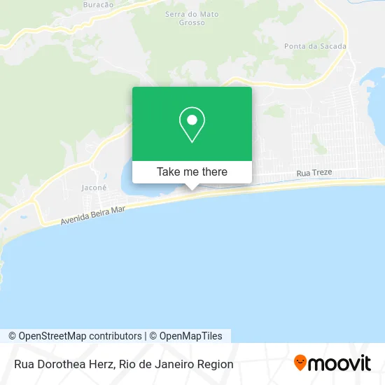 Rua Dorothea Herz map