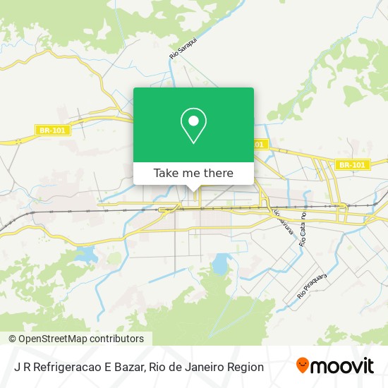 J R Refrigeracao E Bazar map