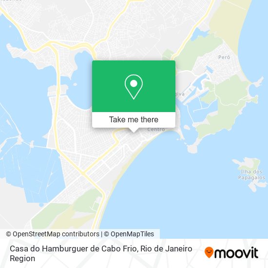 Casa do Hamburguer de Cabo Frio map