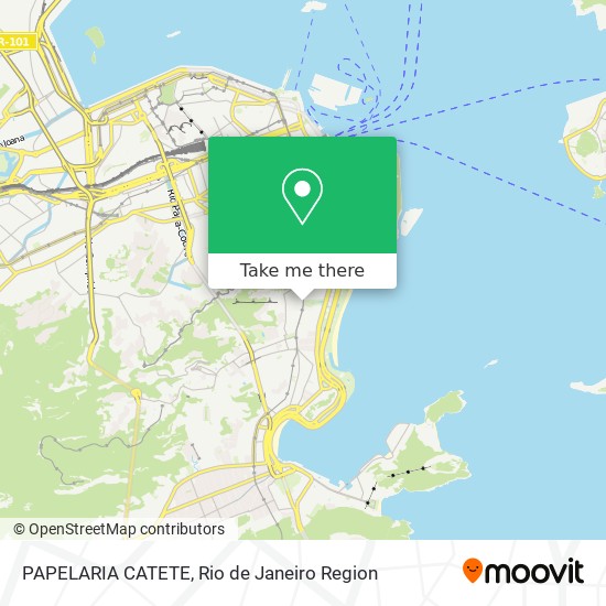 PAPELARIA CATETE map