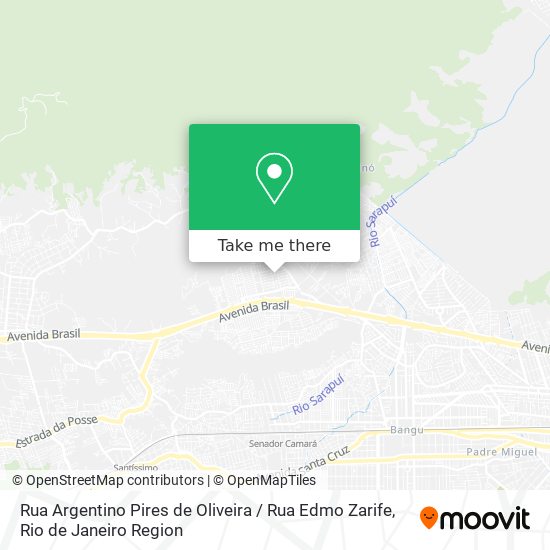 Mapa Rua Argentino Pires de Oliveira / Rua Edmo Zarife