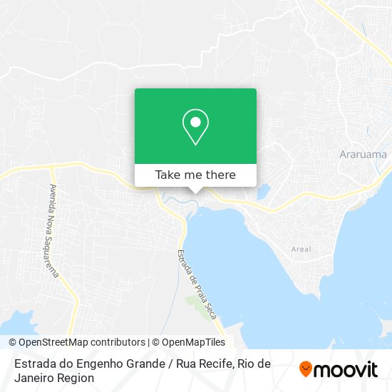 Estrada do Engenho Grande / Rua Recife map