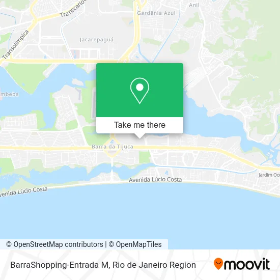 BarraShopping-Entrada M map