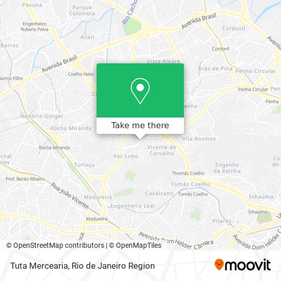 Tuta Mercearia map