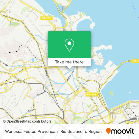 Wanessa Festas Provençais map