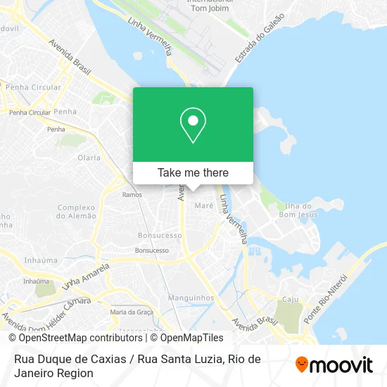 Rua Duque de Caxias / Rua Santa Luzia map