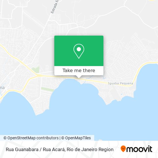 Rua Guanabara / Rua Acará map