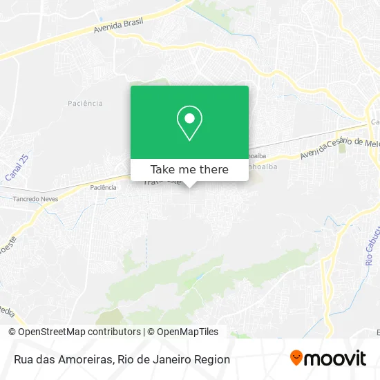 Rua das Amoreiras map
