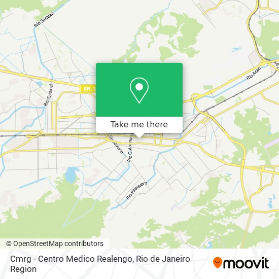 Cmrg - Centro Medico Realengo map