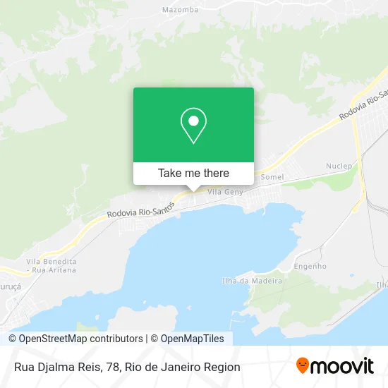 Rua Djalma Reis, 78 map