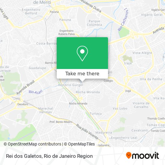 Rei dos Galetos map