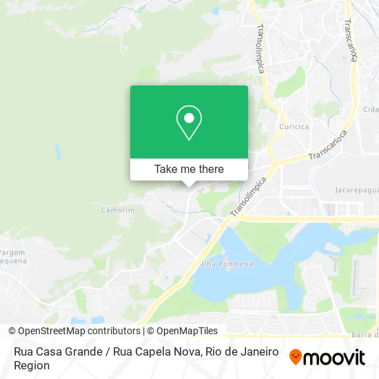 Rua Casa Grande / Rua Capela Nova map