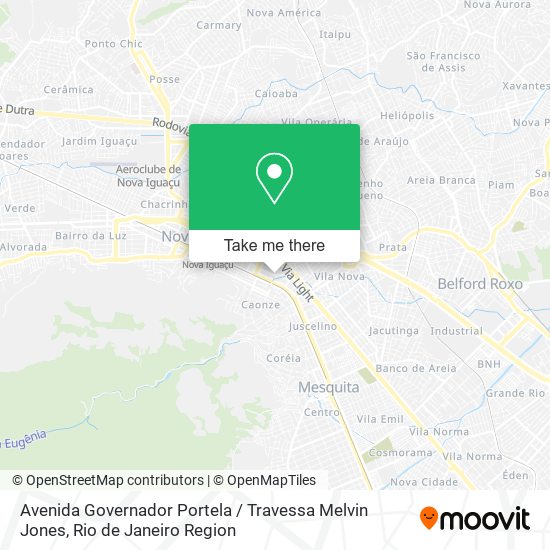 Avenida Governador Portela / Travessa Melvin Jones map