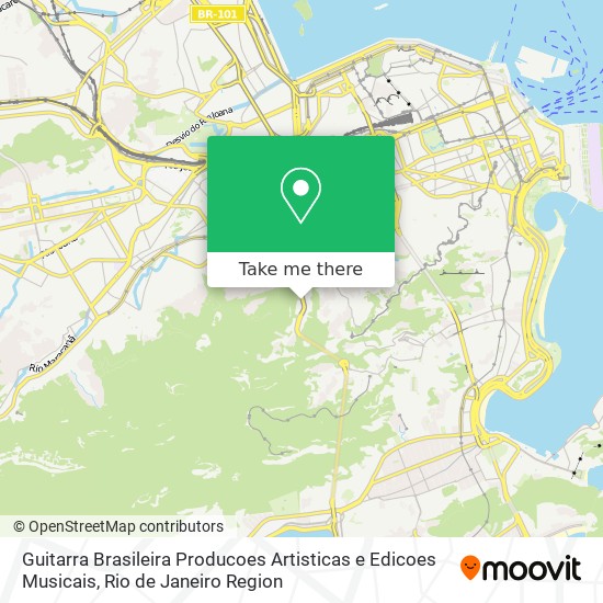 Mapa Guitarra Brasileira Producoes Artisticas e Edicoes Musicais