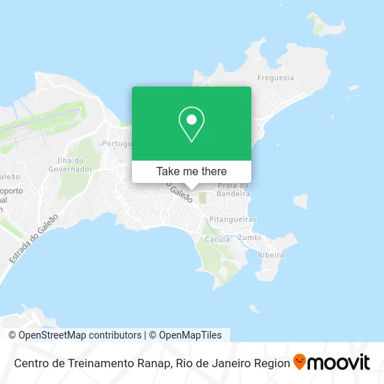 Centro de Treinamento Ranap map