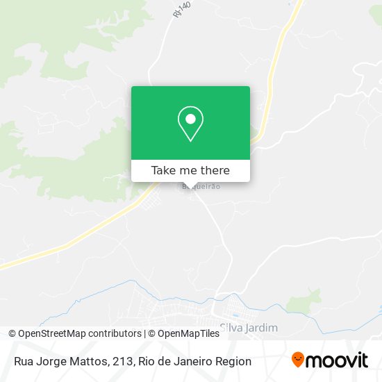 Rua Jorge Mattos, 213 map