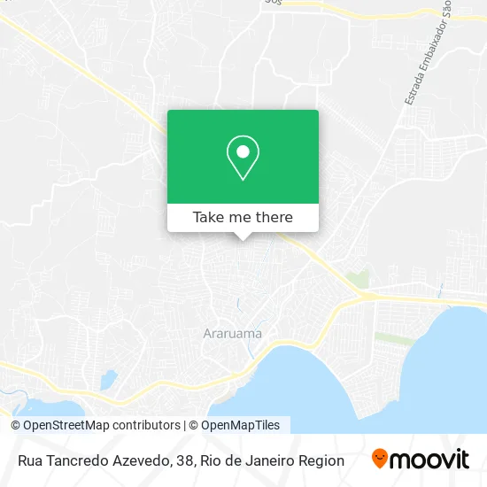 Rua Tancredo Azevedo, 38 map