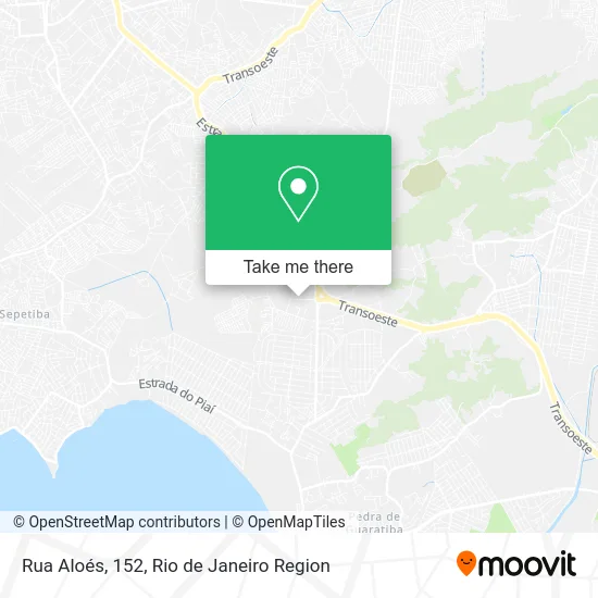 Rua Aloés, 152 map