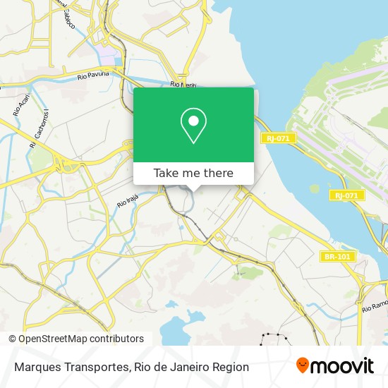 Marques Transportes map