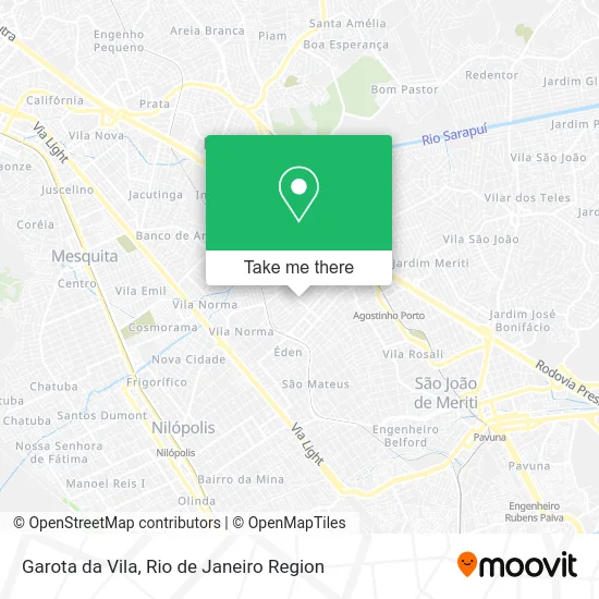 Garota da Vila map
