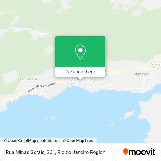 Rua Minas Gerais, 361 map