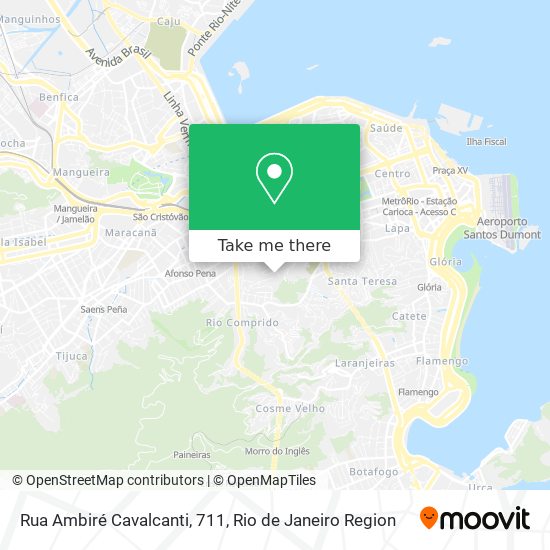 Rua Ambiré Cavalcanti, 711 map