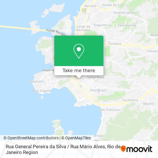 Rua General Pereira da Silva / Rua Mário Alves map