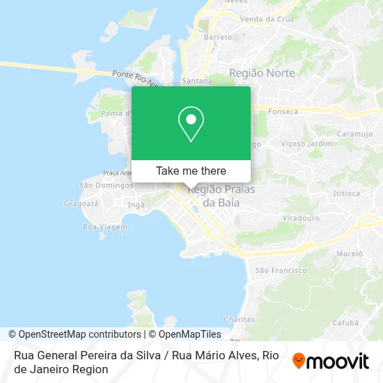 Rua General Pereira da Silva / Rua Mário Alves map