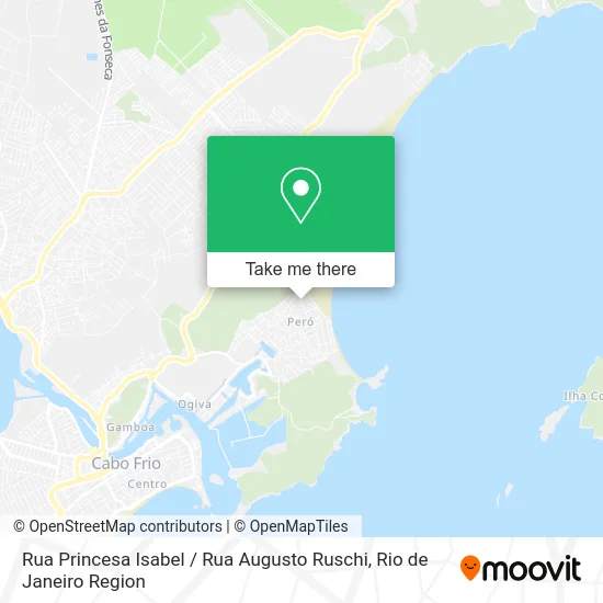 Rua Princesa Isabel / Rua Augusto Ruschi map