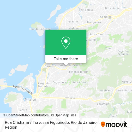 Rua Cristiana / Travessa Figueiredo map