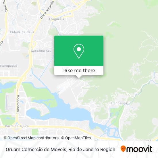 Oruam Comercio de Moveis map